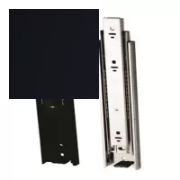 Ray bi 3 tầng không giảm chấn màu đen tại Phú Thạnh